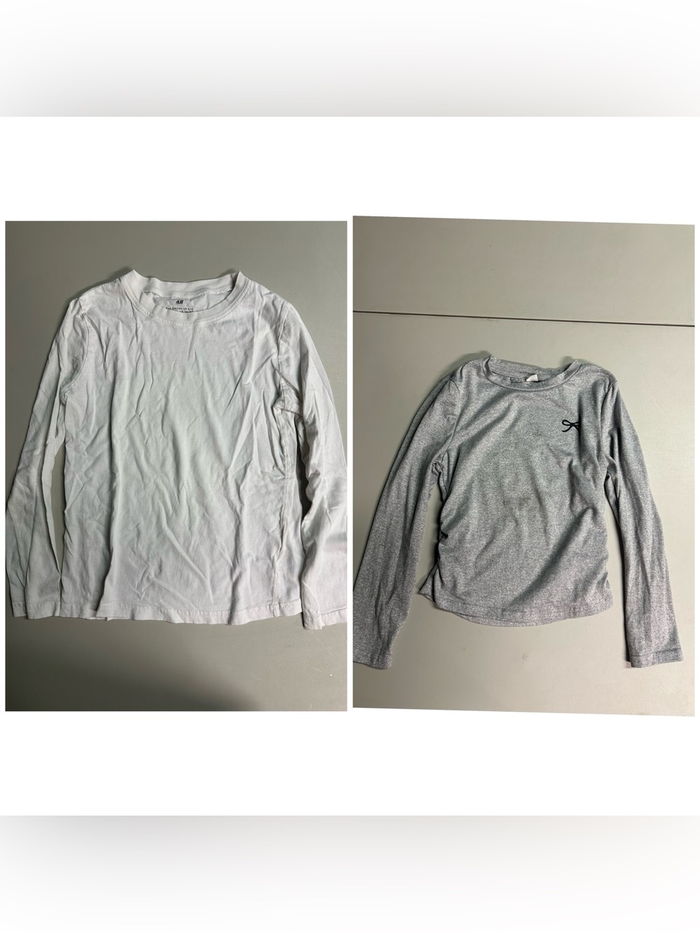 Girls Long Sleeve T-Shirt Sz 10y set of 2